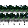 Electroplate Transparent Glass Beads Strands EGLA-A035-T10mm-A10-4