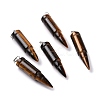 Natural Tiger Eye Pointed Pendants G-D850-08-2