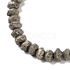 Electroplated Natural Lava Rock Beads Strands G-A234-F02-01H-3