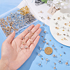 120Pcs 4 Style Iron Stud Earring Findings DIY-OC0010-07-3