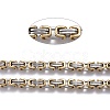 304 Stainless Steel Byzantine Chains CHS-K010-03A-PG-3