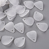 Transparent Frosted Acrylic Pendants MACR-S371-09A-701-1
