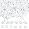 300Pcs 2 Styles 2-Hole Opaque Colours Glass Seed Beads SEED-HS0001-06B-1