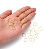 Square Brass Linking Rings EC03010mm-G-3