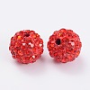 Pave Disco Ball Beads RB-H258-10MM-227-2