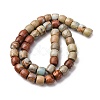 Natural Aqua Terra Jasper Beads Strands G-L624-D03-8x6mm-3