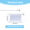 10.94 Yards 1Set Round Polyester Elastic Cords OCOR-NB0001-96A-2