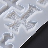 DIY Cross Pendant Silicone Molds LS-DIY-E057-02-6