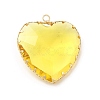 K9 Glass Pendants KK-E071-07KCG-05-1