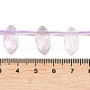 Natural Amethyst Beads Strands G-P607-A05-01-5