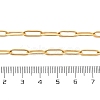 Ion Plating(IP) 304 Stainless Steel Paperclip Chain Necklace NJEW-D045-14G-4