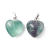 Natural Fluorite Pendants G-I311-A20-2