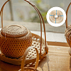 Wood Woven Materials DIY-WH0578-45-6