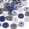 Handmade Polymer Clay Beads Strands CLAY-R089-8mm-T010-2