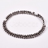 Electroplate Non-magnetic Synthetic Hematite Beads Strands X-G-J169B-4mm-07-2