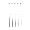 Tarnish Resistant 304 Stainless Steel Eye Pin X-STAS-R045-65mm-1