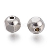 Tarnish Resistant 304 Stainless Steel Beads STAS-O130-01A-2
