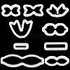 4 Boxs 4 Styles Plastic Molds DIY-SC0030-53A-6