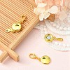 Alloy Magnetic Clasps FIND-YW0002-09G-6