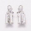 Tibetan Style Alloy Pendants X-TIBEP-GC150-AS-NR-1
