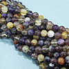 Natural Auralite 23 Beads Strands G-D0013-69B-2