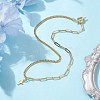 304 Stainless Steel Cross Pendant Necklaces NJEW-JN04617-2