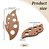 Unfinished Wood Pendants WOOD-WH0026-37B-02-2