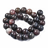 Transparent Crackle Glass Beads Strands GLAA-T026-01C-16-2