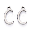 Tarnish Resistant 201 Stainless Steel Charms STAS-R105-C-1