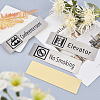 430 Stainless Steel Sign Stickers STAS-GF0001-06C-6