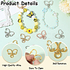 20Pcs 4 Colors Alloy Swivel Clasps FIND-SC0017-27-5