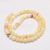 Natural Honey Jade Bead Strands G-K153-B26-12mm-3
