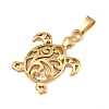 Ion Plating(IP) 304 Stainless Steel Pendants STAS-B141-04C-G-2