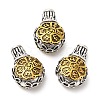 Rack Plating Tibetan Style Alloy 3 Hole Guru Beads FIND-B023-03-1