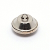Glass Rhinestone Button BUTT-WH0015-21B-02-2