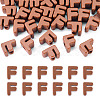 Opaque Acrylic European Beads OACR-TAC0019-006F-1