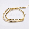 Electroplate Non-magnetic Synthetic Hematite Bead Strands G-K237-08I-1