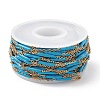 Ion Plating(IP) 304 Stainless Steel Cable Chains STAS-P301-03G-04-3
