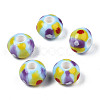 Handmade Porcelain European Beads PORC-S504-005-1