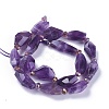 Natural Amethyst Beads Strands G-L492-16-3