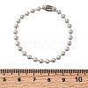 Brass Price Tag Chains KK-P340-27P-3