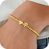 Alloy Beads Stretch Bracelets for Women FS-WG09F24-16-1