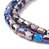 AB Color Plated Glass Beads GLAA-F108-12B-03-3