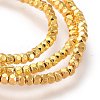 Electroplated Non-magnetic Synthetic Hematite Beads Strands X-G-M359-03G-2