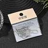 SHEGRACE Brass Earring Hooks XGR0003P-42P-6