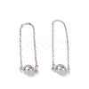 Brass Magnetic Clasp with Cable Safety Chain KK-F839-036P-1
