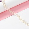 Transparent Glass Beads Strand GLAA-K057-01L-2