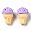 Spray Painted Resin Cabochons CRES-Q215-022D-2