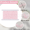 20 Yards Polyester Musical Note Lace Trim Ribbon OCOR-GF0004-44D-5