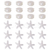 26Pcs 2 Styles UV Plating Ocaen Theme Transparent Resin Cabochons CRES-TA0001-54-2